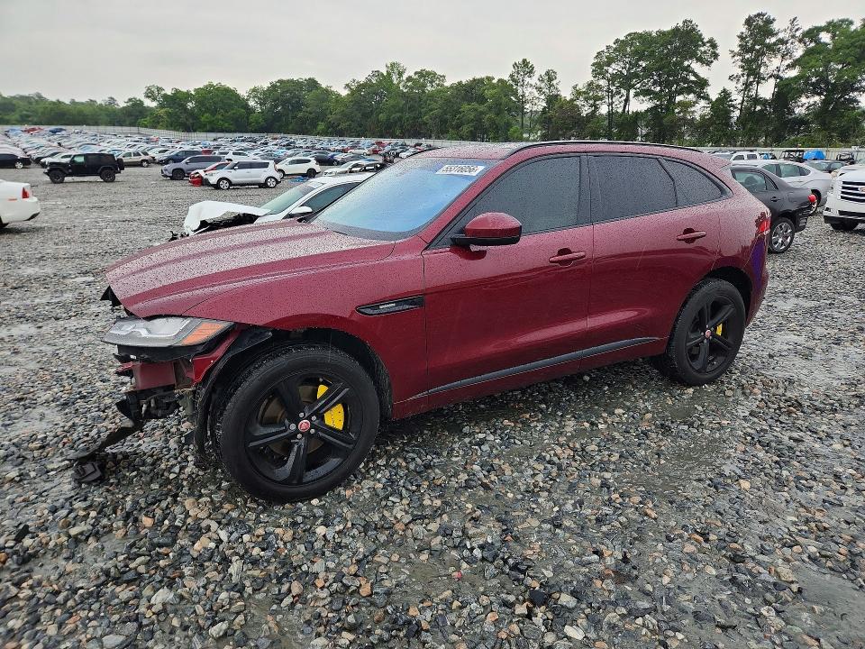 JAGUAR F-PACE 2017 with VIN SADCL2BV3HA495622 - Photo from auction