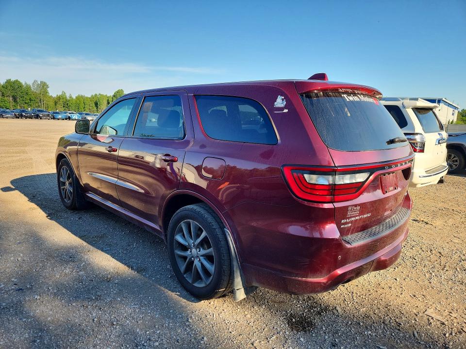 Photo 2 from auction – 2017 DODGE DURANGO with VIN 1C4RDJDG7HC743922