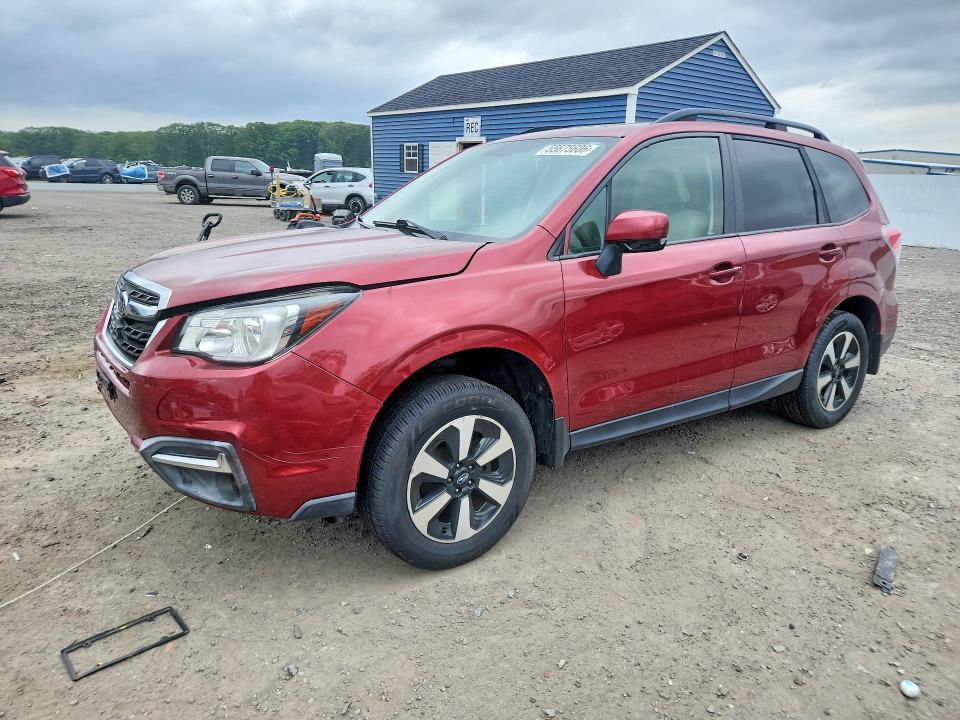 SUBARU FORESTER 2017 with VIN JF2SJAEC0HH471756 - Photo from auction