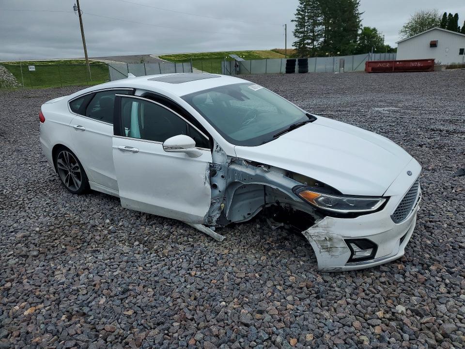 Photo 4 from auction – 2019 FORD FUSION with VIN 3FA6P0D92KR240562