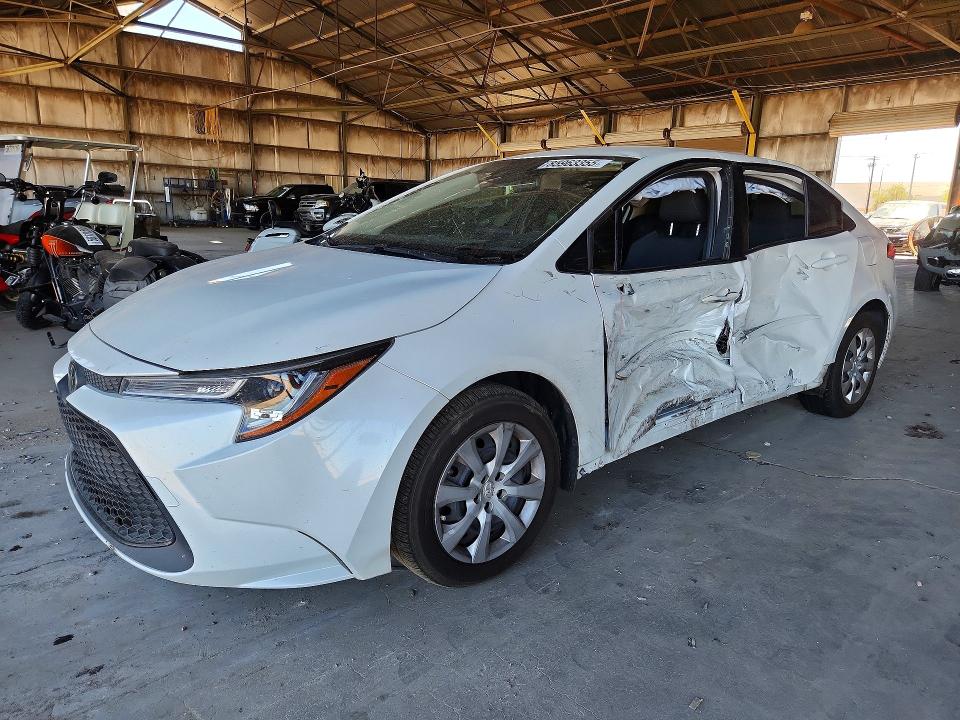 TOYOTA COROLLA 2022 مع رقم تعريف المركبة JTDEPMAE2N3011607 - صورة من المزاد