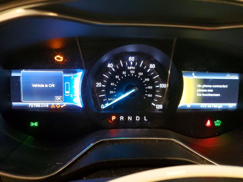 Photo 9 from auction – 2016 FORD FUSION with VIN 3FA6P0PU5GR131844