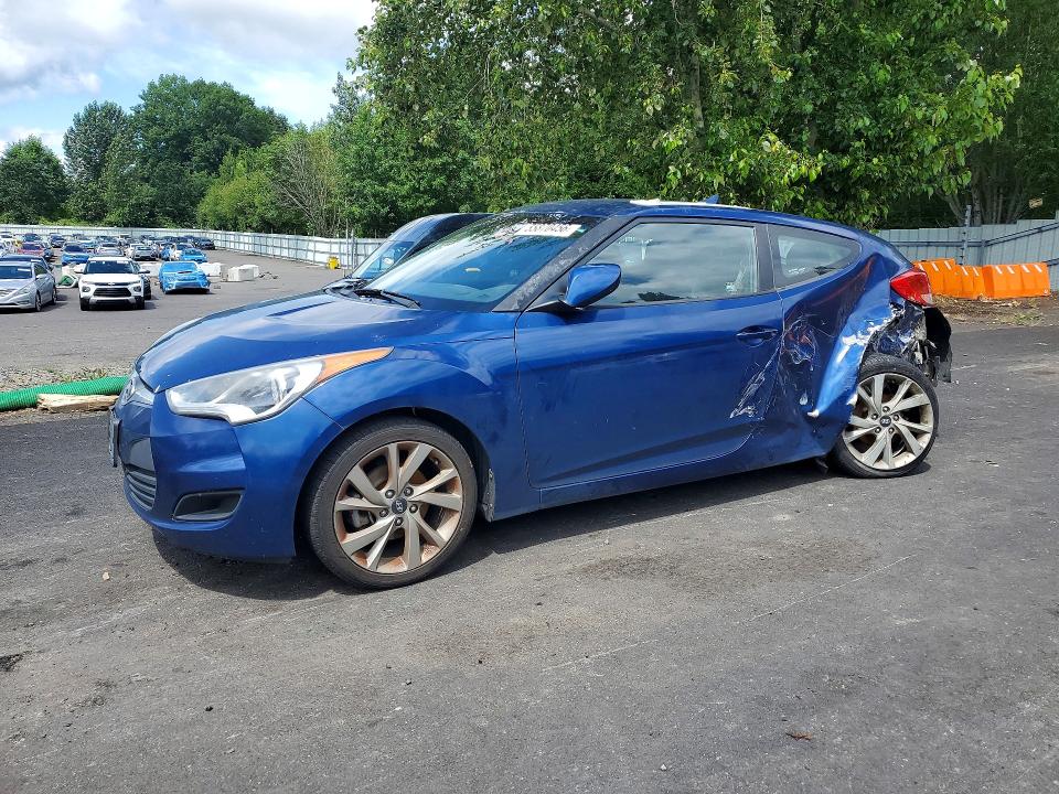HYUNDAI VELOSTER 2016 with VIN KMHTC6AD4GU274325 - Photo from auction