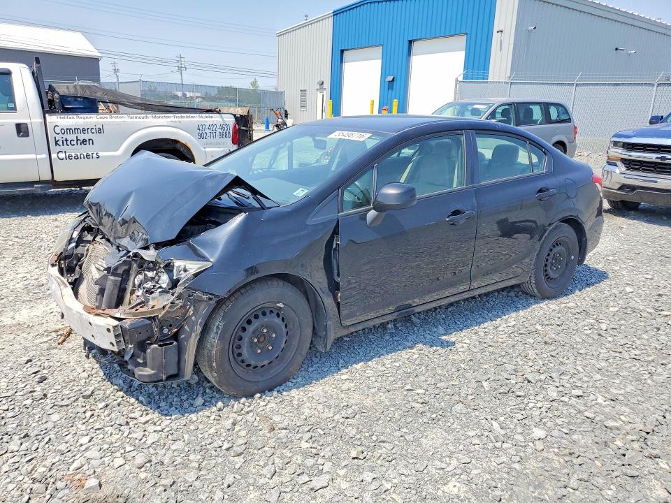 HONDA CIVIC 2013 with VIN 2HGFB2F46DH100598 - Photo from auction