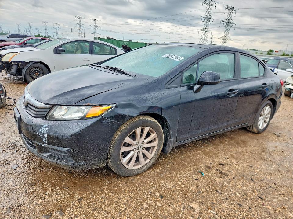 HONDA CIVIC 2012 with VIN 19XFB2F84CE106508 - Photo from auction