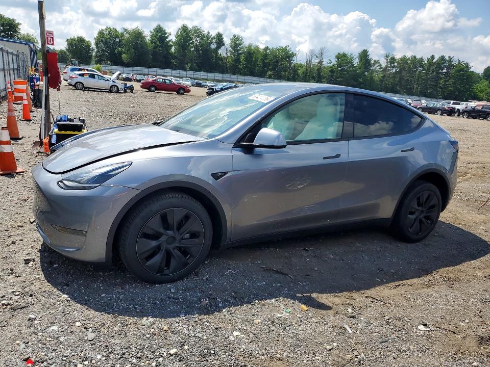 TESLA MODEL Y 2024 with VIN 7SAYGDEEXRA302520 - Photo from auction