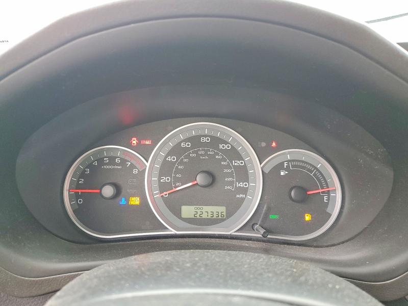 Photo 9 from auction – 2008 SUBARU IMPREZA with VIN JF1GE61608G507396