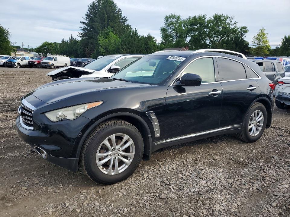 INFINITI FX35 2012 with VIN JN8AS1MW0CM153255 - Photo from auction