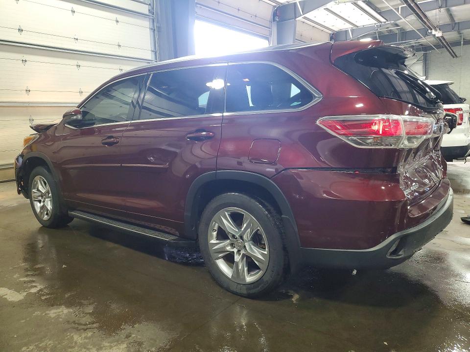 Photo 2 from auction – 2015 TOYOTA HIGHLANDER with VIN 5TDDKRFH3FS114450