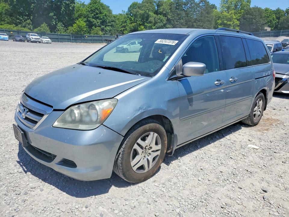 HONDA ODYSSEY 2007 with VIN 5FNRL38437B024201 - Photo from auction
