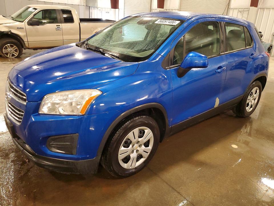 CHEVROLET TRAX 2015 с VIN KL7CJKSB1FB257621 - Снимка от търг
