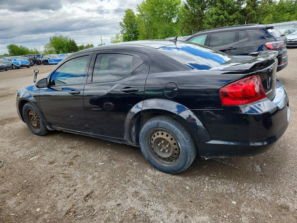 Photo 2 from auction – 2012 DODGE AVENGER with VIN 1C3CDZCB2CN125869