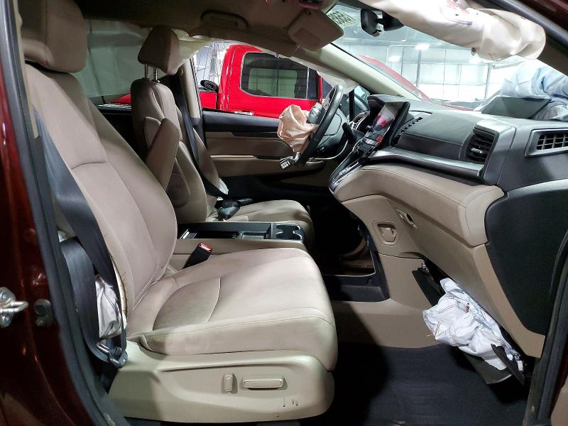 Photo 7 from auction – 2021 HONDA ODYSSEY with VIN 5FNRL6H54MB016341