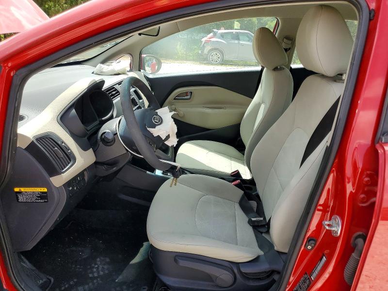 Photo 7 from auction – 2013 KIA RIO with VIN KNADM4A33D6189197