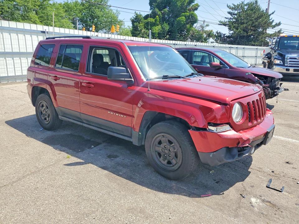Photo 4 from auction – 2016 JEEP PATRIOT with VIN 1C4NJRBB3GD691663