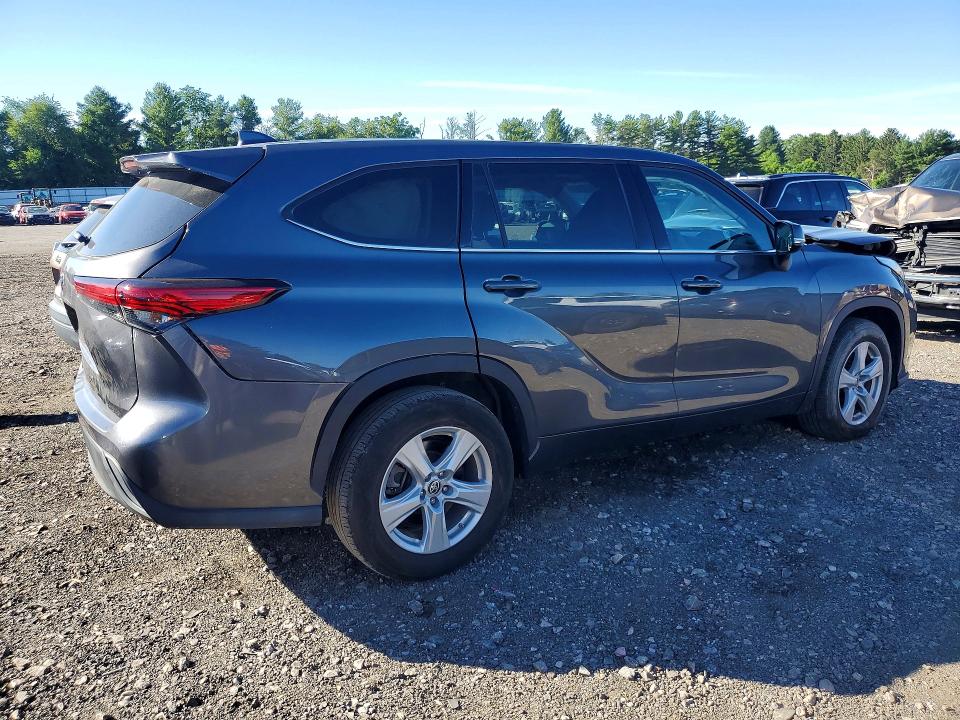 Снимка 3 от търг – 2020 TOYOTA HIGHLANDER с VIN 5TDCZRAH0LS006782