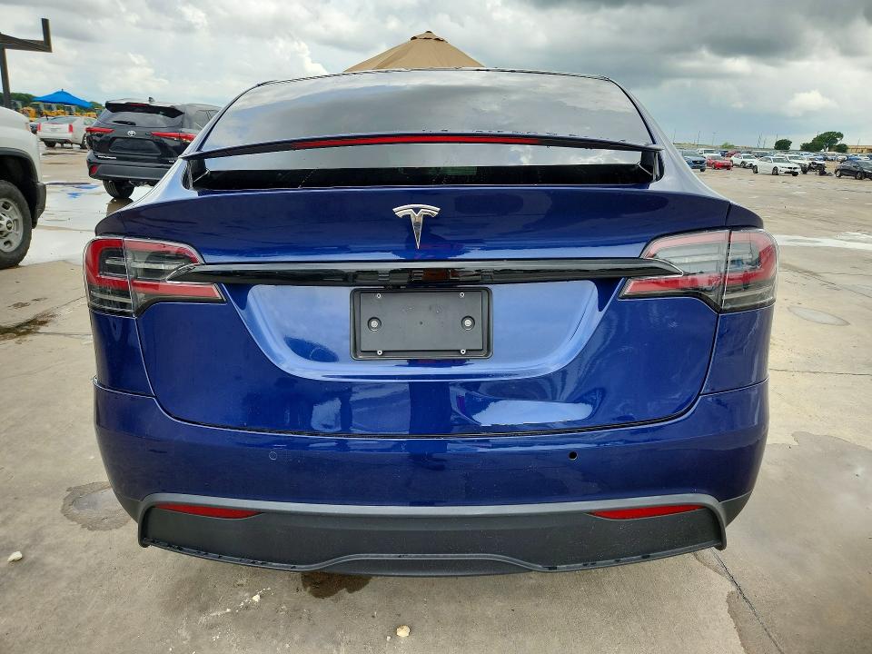 Photo 6 from auction – 2022 TESLA MODEL X with VIN 7SAXCBE50NF334191