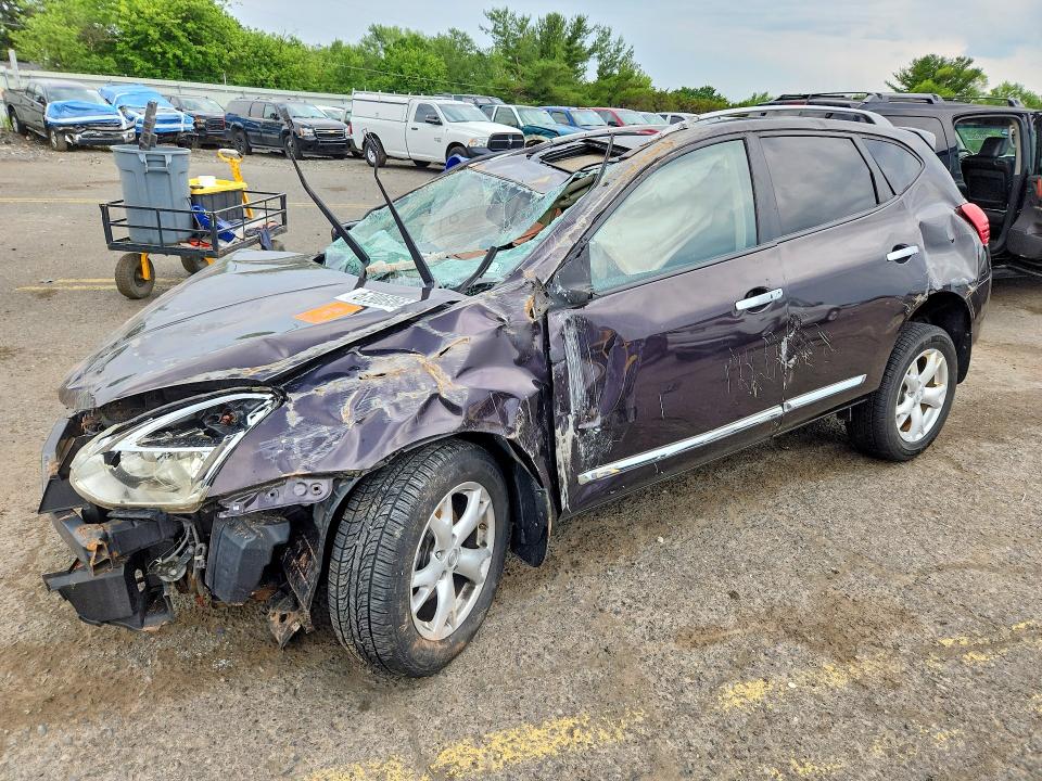 NISSAN ROGUE 2011 with VIN JN8AS5MVXBW253719 - Photo from auction