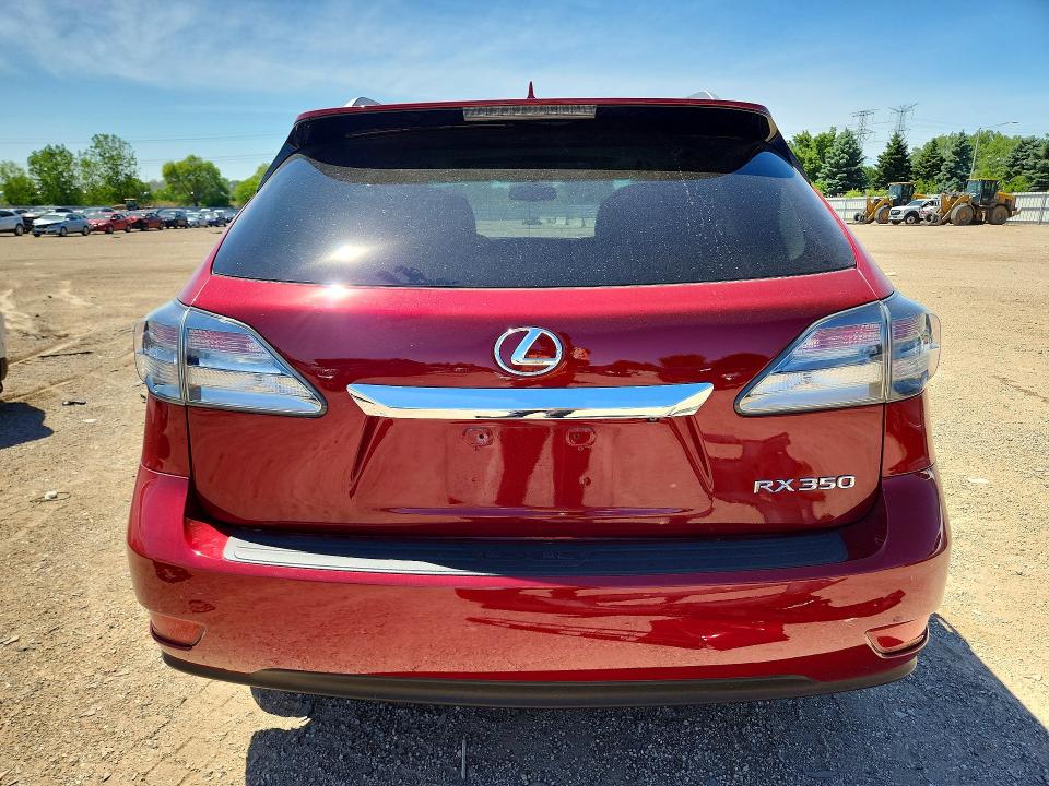 Photo 6 from auction – 2012 LEXUS RX with VIN 2T2BK1BA0CC153174