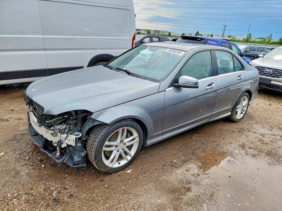 Photo 1 from auction – 2013 MERCEDES-BENZ C with VIN WDDGF8AB4DR298703
