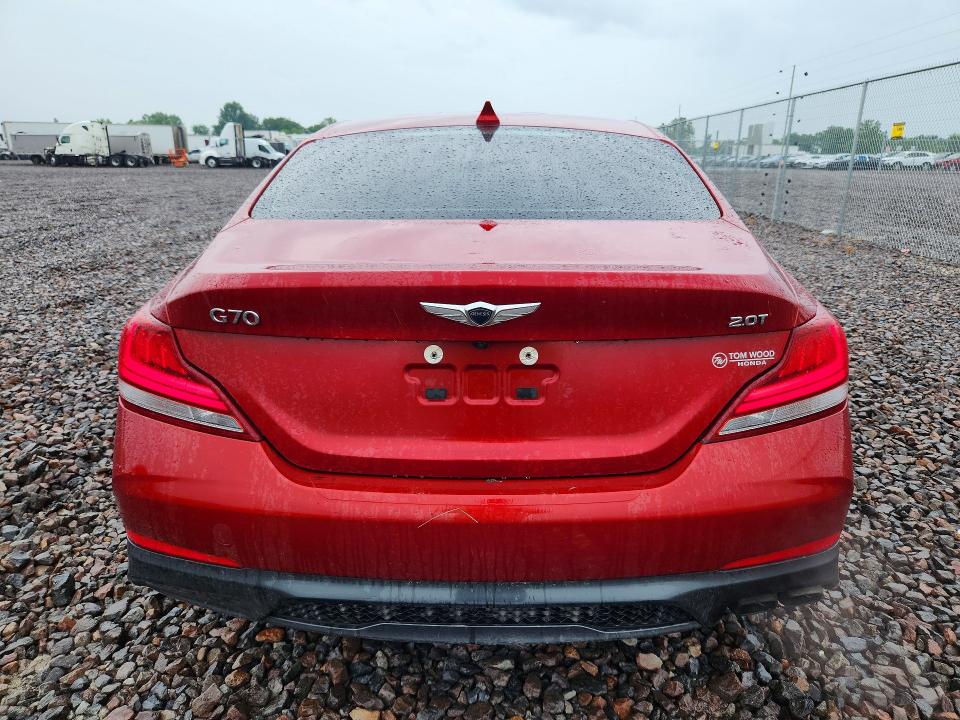 Photo 6 from auction – 2021 GENESIS G70 with VIN KMTG64LA0MU069473