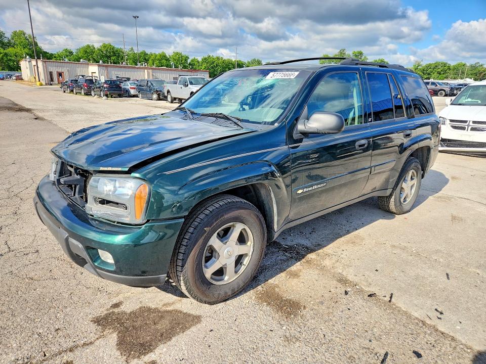 Photo 1 from auction – 2003 CHEVROLET TRAILBLAZER with VIN 1GNDT13S632341060