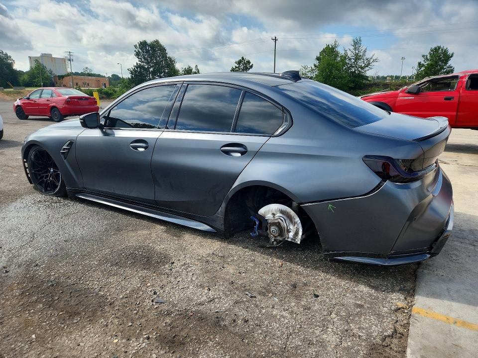 Photo 2 from auction – 2022 BMW M3 with VIN WBS33AY0XNFM20828