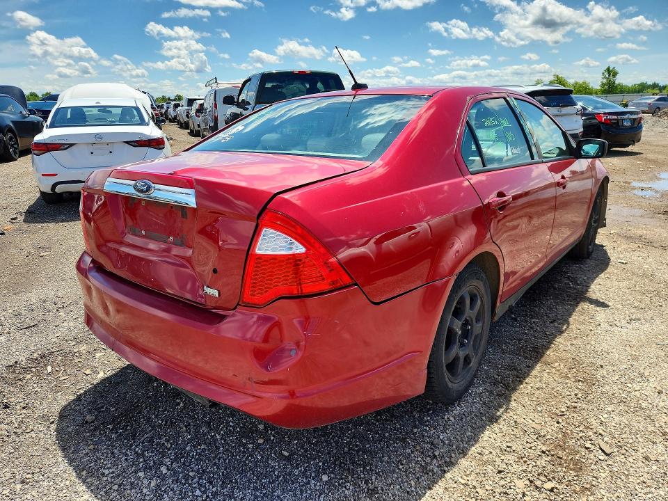Photo 3 from auction – 2010 FORD FUSION with VIN 3FAHP0GA9AR366270