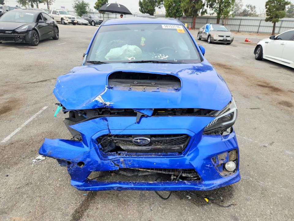 Photo 5 from auction – 2017 SUBARU WRX with VIN JF1VA1E61H9833065
