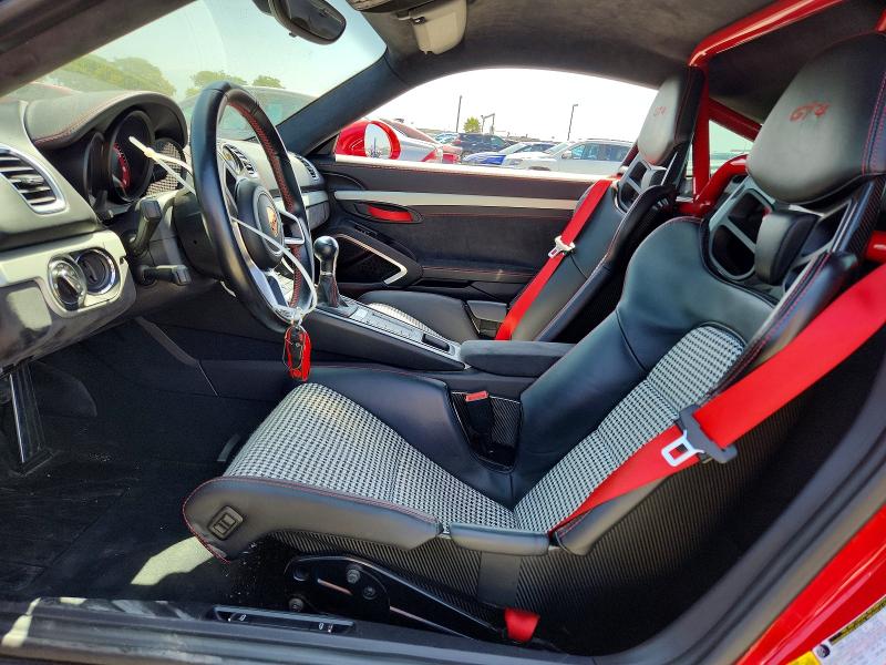 Photo 7 from auction – 2016 PORSCHE CAYMAN with VIN WP0AC2A82GK192399