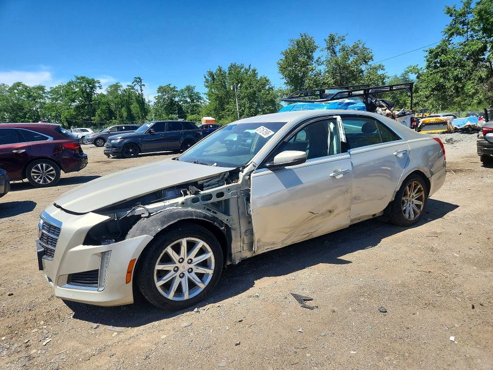 CADILLAC CTS 2014 with VIN 1G6AP5SX1E0194992 - Photo from auction