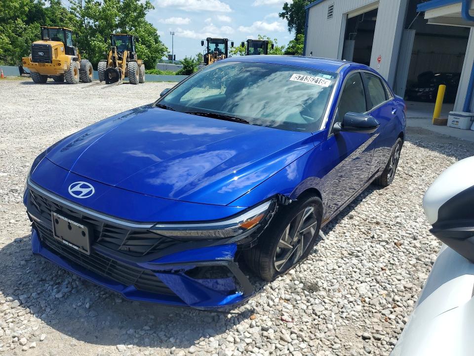 HYUNDAI ELANTRA 2025 with VIN KMHLM4DG6SU080332 - Photo from auction