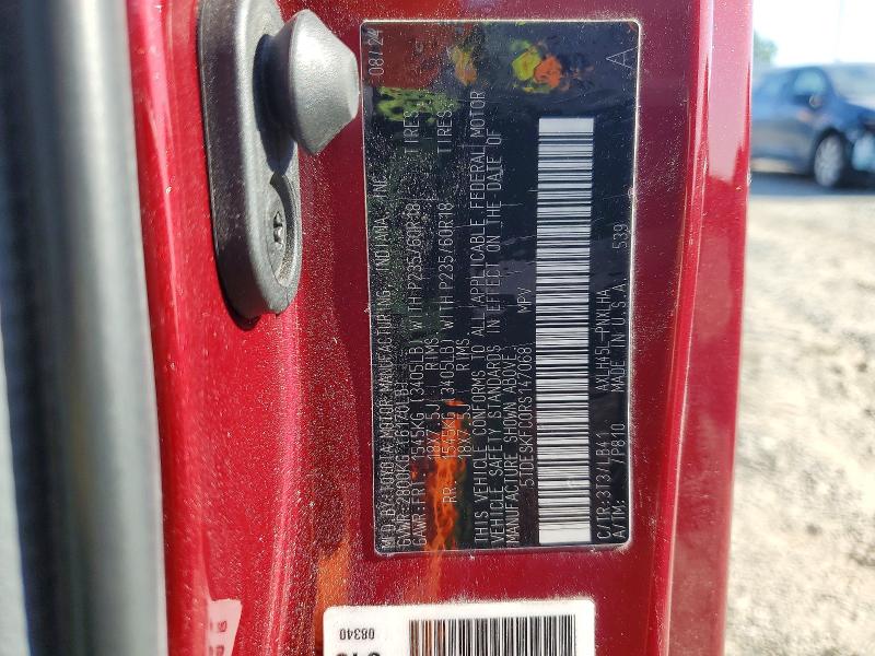 Photo 14 from auction – 2024 TOYOTA SIENNA with VIN 5TDESKFC0RS147068