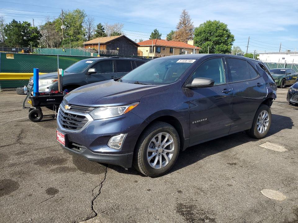 CHEVROLET EQUINOX 2018 with VIN 3GNAXREV0JS613908 - Photo from auction