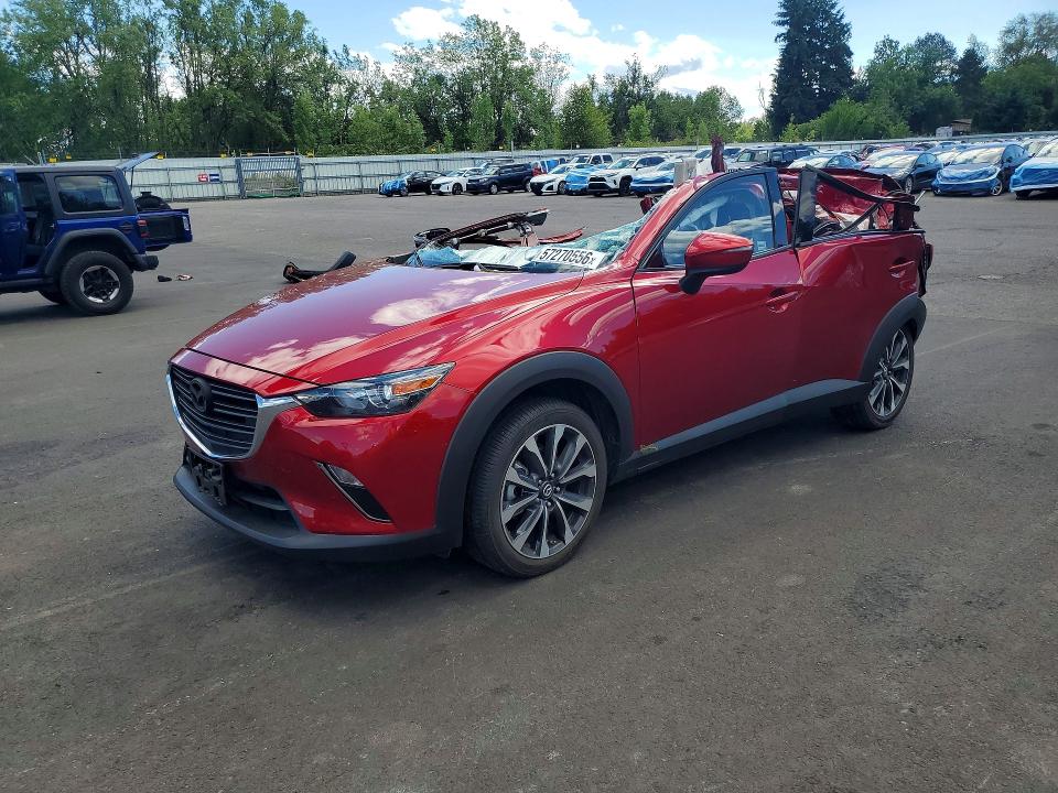 MAZDA CX-3 2019 with VIN JM1DKFC70K0435384 - Photo from auction