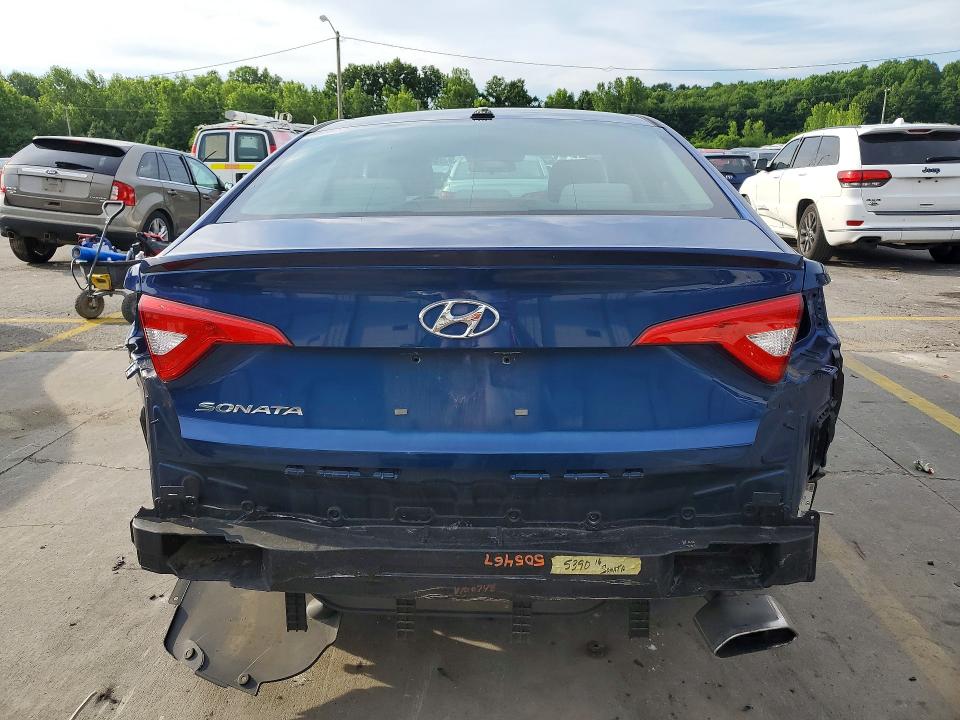 Photo 6 from auction – 2016 HYUNDAI SONATA with VIN 5NPE24AF9GH410741