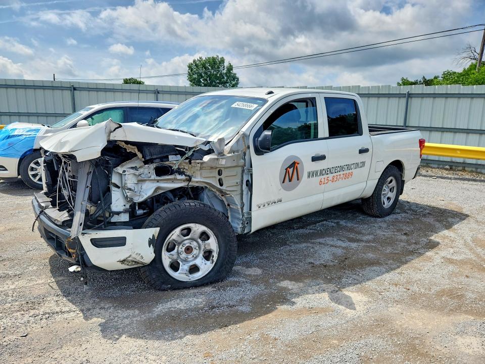 Photo 1 from auction – 2021 NISSAN TITAN with VIN 1N6AA1EEXMN528582