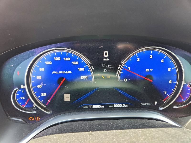 Photo 9 from auction – 2017 BMW ALPINA B7 with VIN WBA7F2C58HG543757