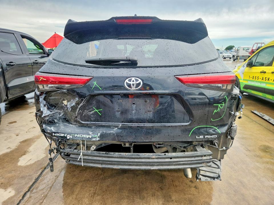 Photo 6 from auction – 2020 TOYOTA HIGHLANDER with VIN 5TDBZRBH3LS500516