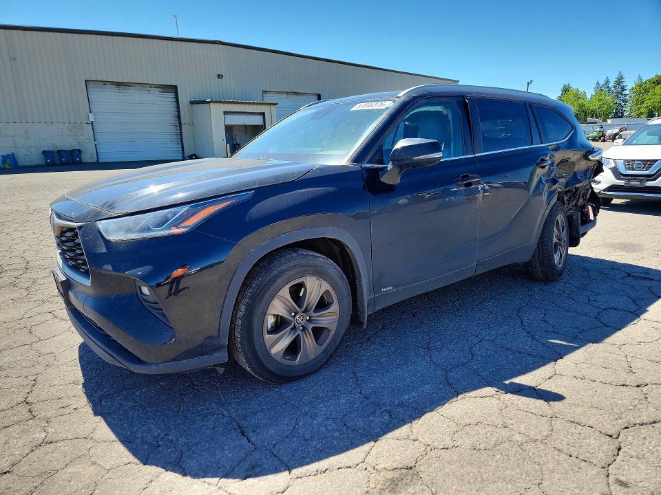TOYOTA HIGHLANDER 2023 with VIN 5TDABRCH7PS574509 - Photo from auction