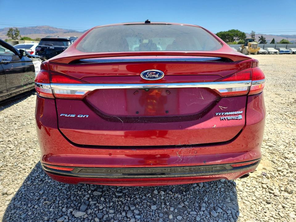 Photo 6 from auction – 2017 FORD FUSION with VIN 3FA6P0RU2HR163729