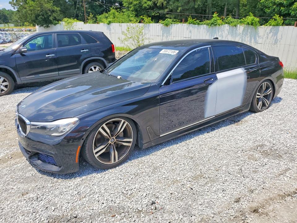BMW 740 2017 with VIN WBA7E2C52HG740376 - Photo from auction