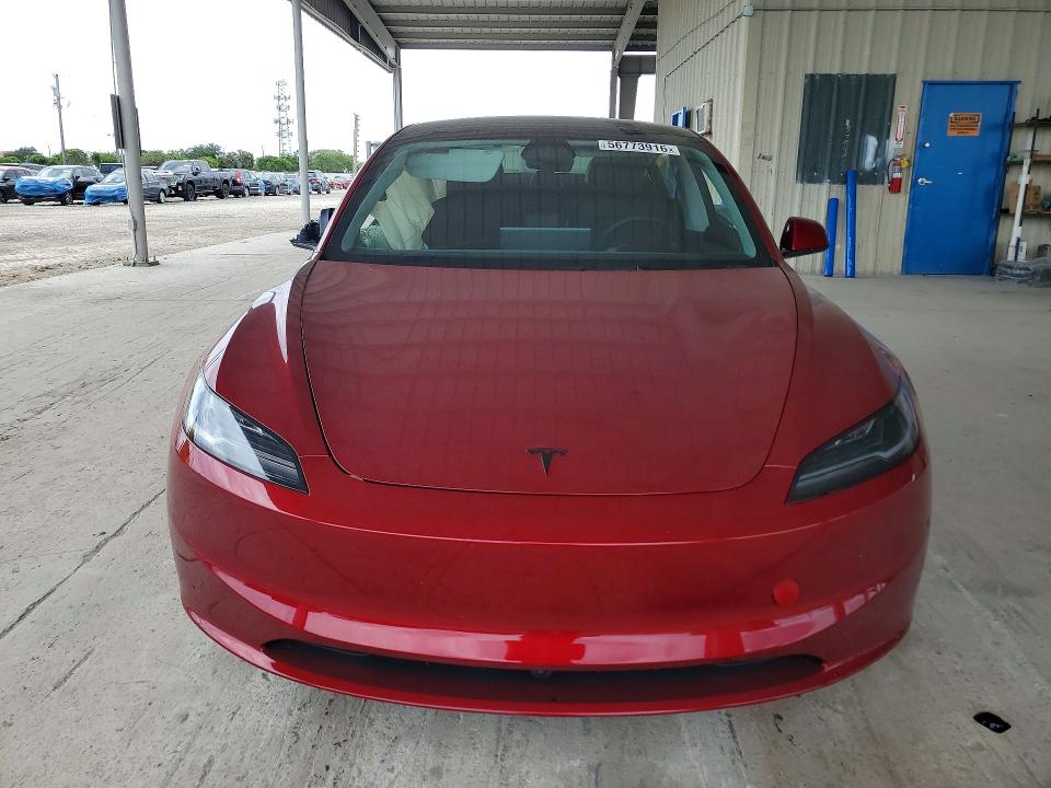 Photo 5 from auction – 2026 TESLA MODEL 3 with VIN 5YJ3E1EA1TF162392