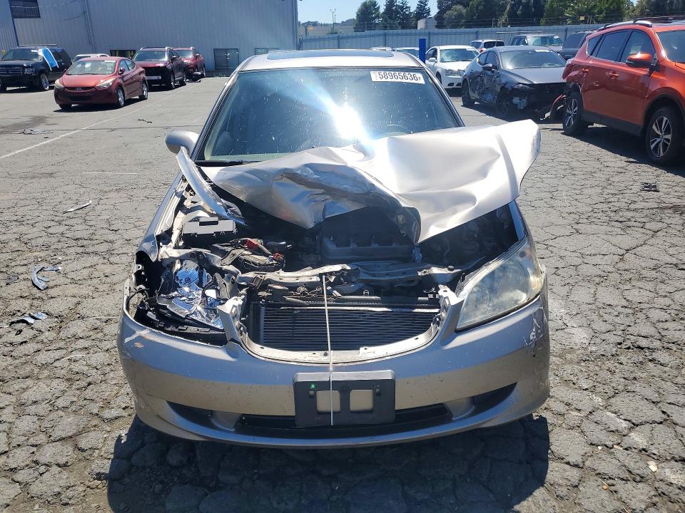 Photo 5 from auction – 2005 HONDA CIVIC with VIN JHMES267X5S001716