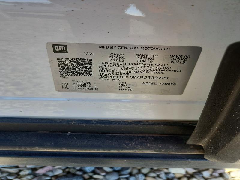 Photo 14 from auction – 2023 CHEVROLET TRAVERSE with VIN 1GNERFKW7PJ339723