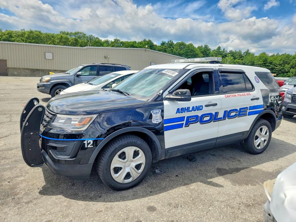 FORD EXPLORER 2018 with VIN 1FM5K8AR4JGC17714 - Photo from auction