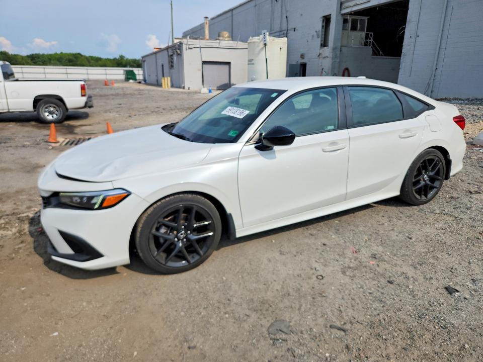 Photo 1 from auction – 2022 HONDA CIVIC with VIN 2HGFE2F56NH606014