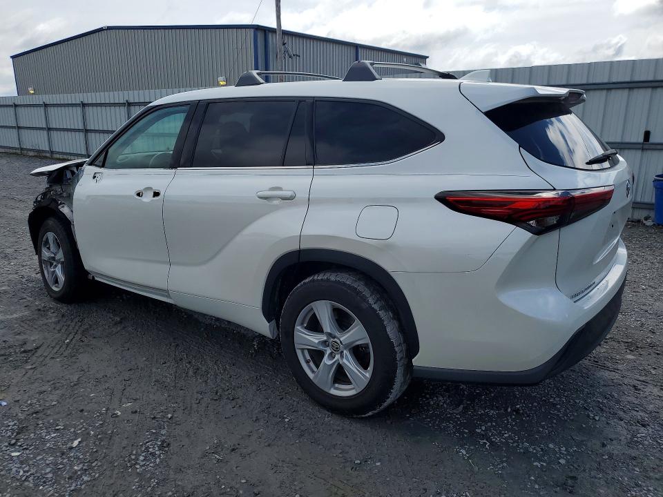 Photo 2 from auction – 2020 TOYOTA HIGHLANDER with VIN 5TDCZRAH3LS503292