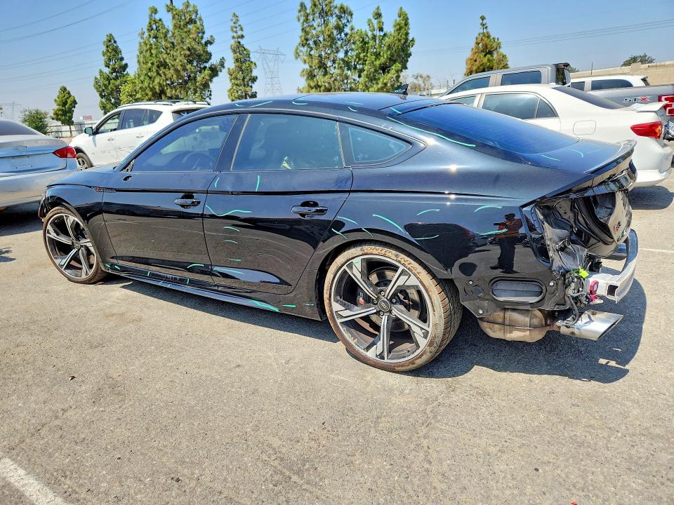 Photo 2 from auction – 2025 AUDI RS5 with VIN WUAAWCF55SA901033