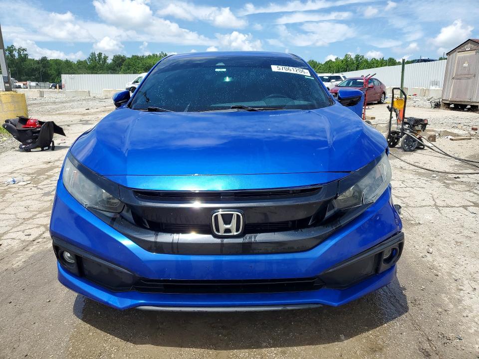 Photo 5 from auction – 2019 HONDA CIVIC with VIN 19XFC2F80KE001556